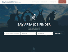 Tablet Screenshot of bayareajobfinder.com